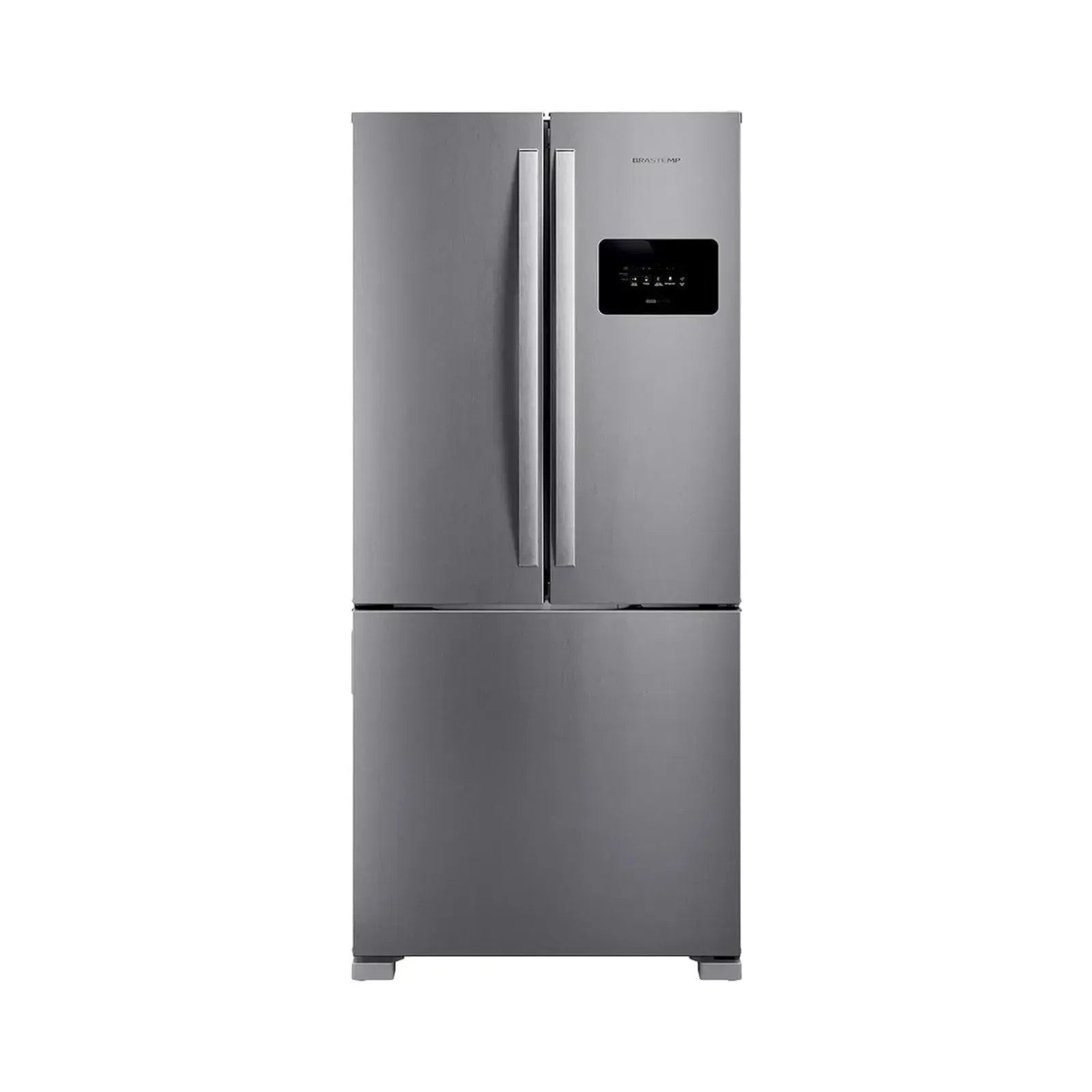 Refrigerador Brastemp Frost Free French Door 559 litros cor Inox — BRO85MK — 220V